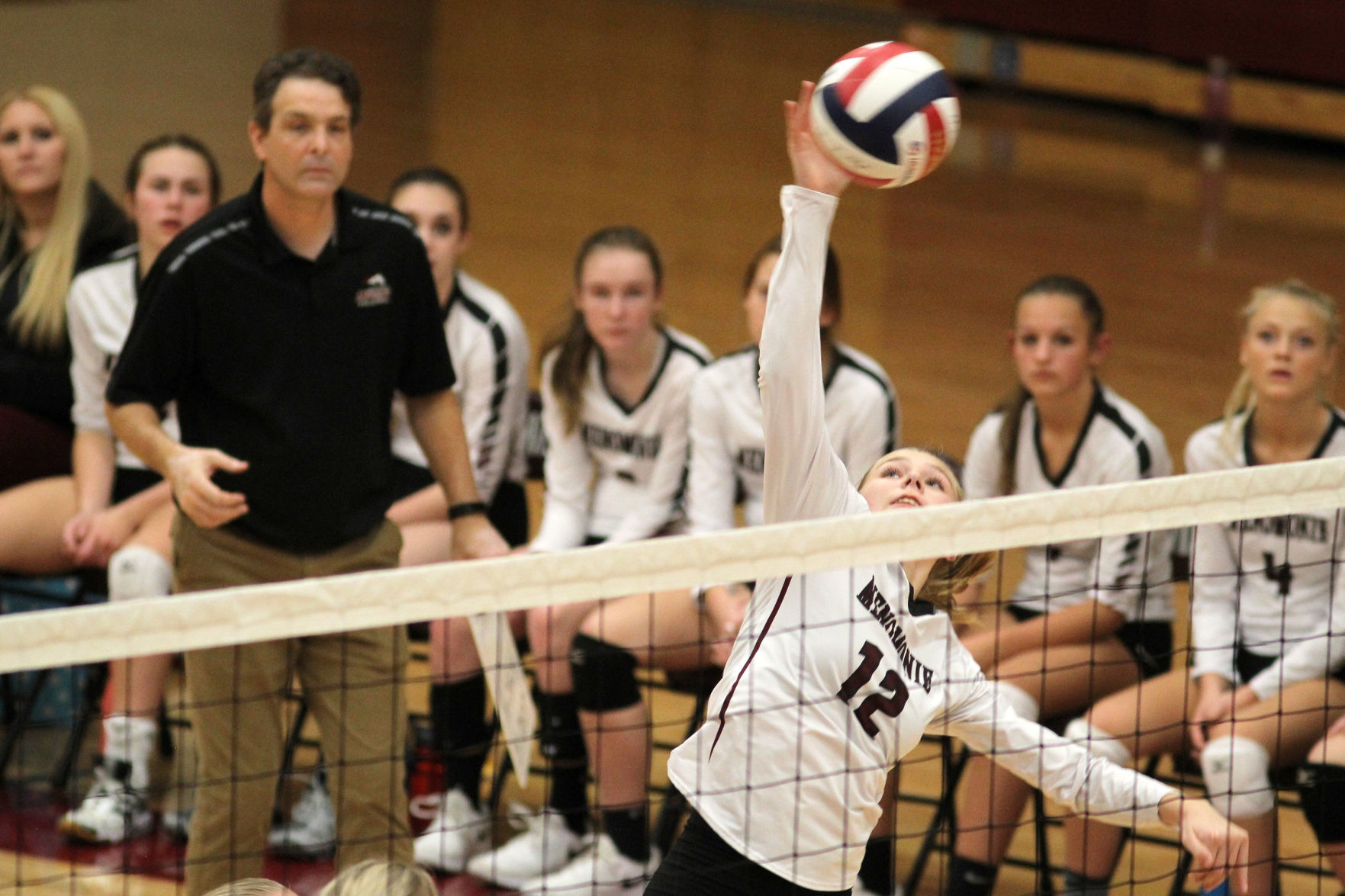 Medford at Menomonie volleyball 10-10-19